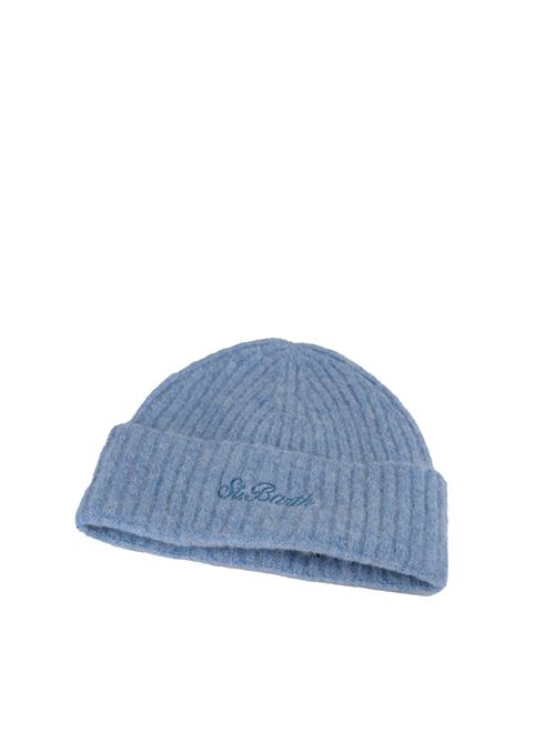 Cappello in lana e alpaca celeste Mc2 Saint Barth | WENGER00114G STRETCH 31 LIGHT BLUE